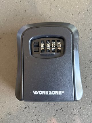 Caja seguridad llaves WORKZONE 4 dígitos