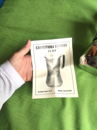 Caffettiera ILSA Express – Acciaio inox 18/10