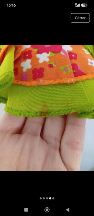 Traje de gitana con volantes