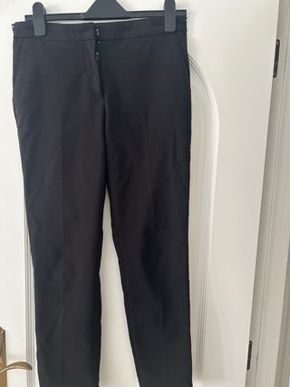 Pantalón vestir negro Zara