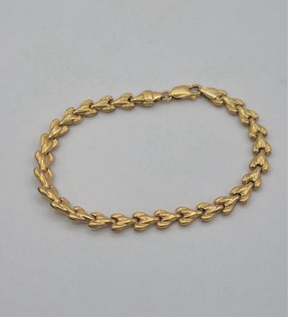 Pulsera Vintage Oro 18k 19.8cm
