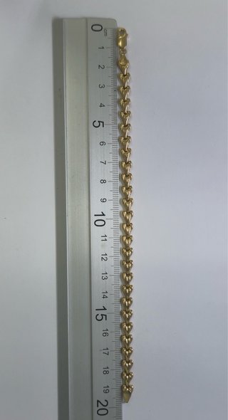 Pulsera Vintage Oro 18k 19.8cm