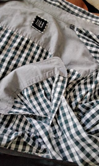Camisa cuadros Pedro del Hierro Talla L