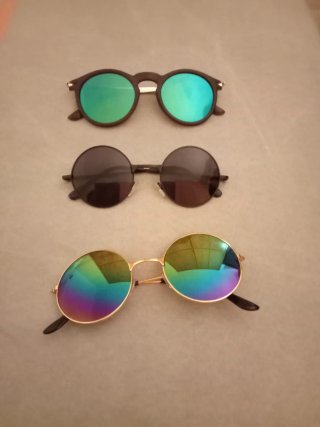 Gafas de sol redondas