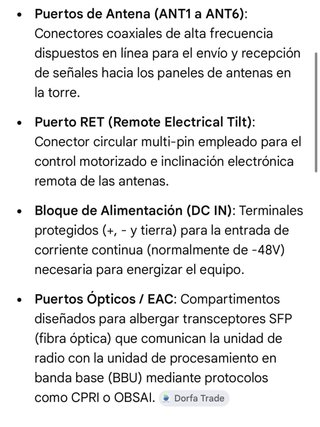 Módulo Radiofrecuencia Nokia