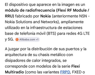 Módulo Radiofrecuencia Nokia