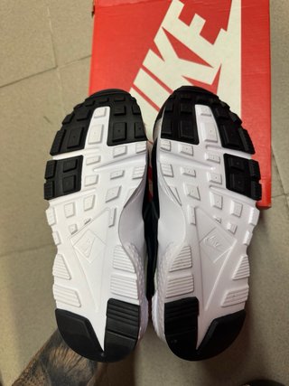 Zapatillas Nike Huarache Negro y Gris