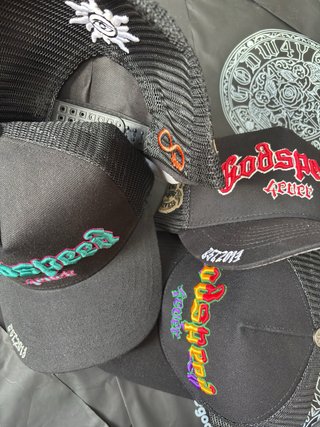 Gorra Godway Godspeed Negra y Multicolor