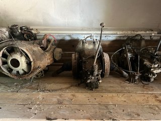 Motor y cambio Citroën 2CV