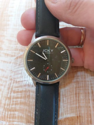 Orologio JCKY TIME nero e argento