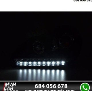 Faros Delanteros con Luz diurna para Porsche Cayen
