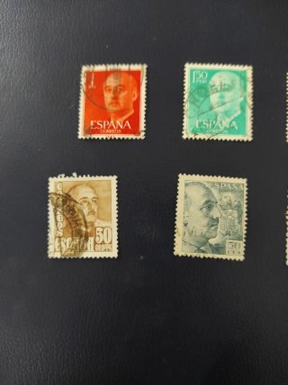 Sellos España y Checoslovaquia antiguo para elegir