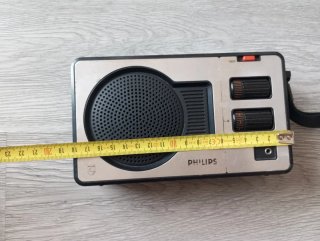 Radio Philips Vintage Nera
