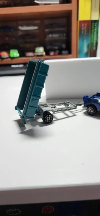 Jeep Vintage Majorette con Remolque
