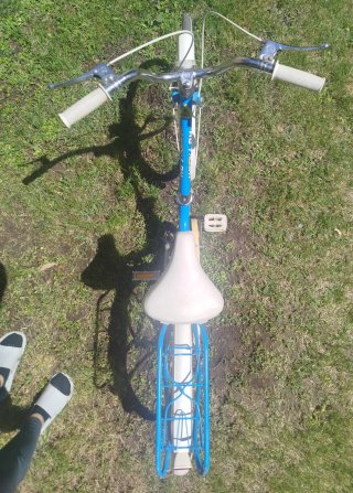 Bicicleta BH Vintage Azul.
