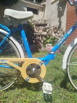 Bicicleta BH Vintage Azul.