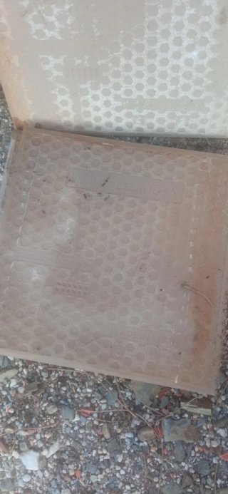 Azulejo blanco estriado