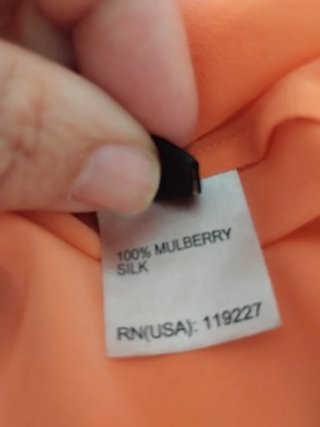 Blusa naranja Massimo Dutti