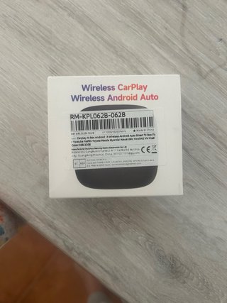 Adaptador Carplay Inalámbrico