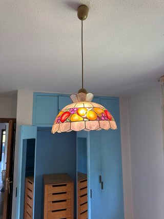Lámpara colgante Tiffany frutas