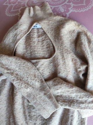 Zara Jersey Beige Talla M