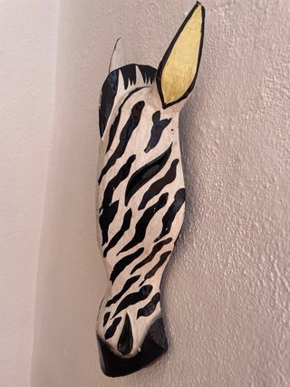 Máscara Cebra Africana Decorativa