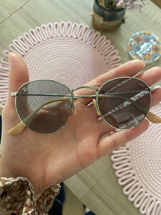 Gafas de sol Ray-Ban mujer plateadas