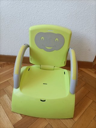 Sillita/Trona portátil infantil verde
