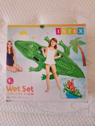 Cocodrilo Hinchable Intex Wet Set Collection