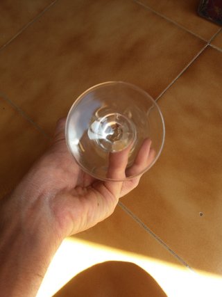bicchieri in vetro per acqua/vino 9 pezzi