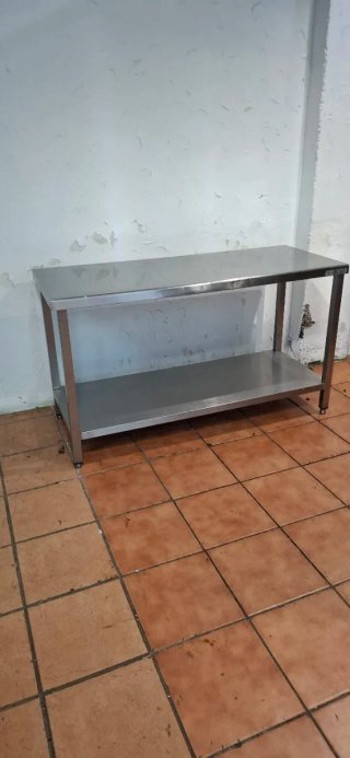 Mesa de trabajo acero inoxidable