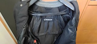Chaqueta Moto Adrenaline Touring Negra/Azul Talla