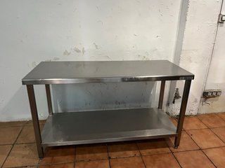 Mesa de trabajo acero inoxidable