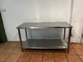 Mesa de trabajo acero inoxidable