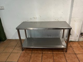 Mesa de trabajo acero inoxidable