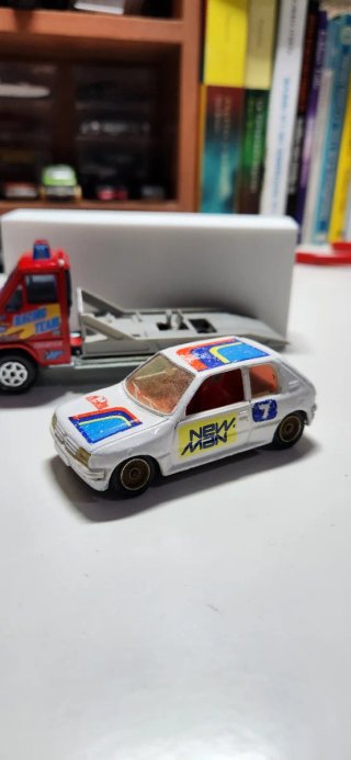 Camion remolque y coche vintage