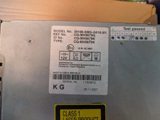 Radio Coche Honda Civic VIII