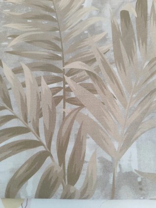 Tela fina algodón diseño palmeras 140x166 cm