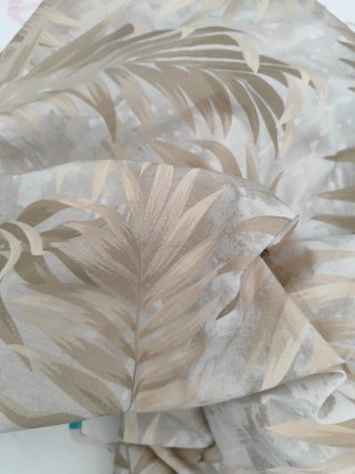 Tela fina algodón diseño palmeras 140x166 cm