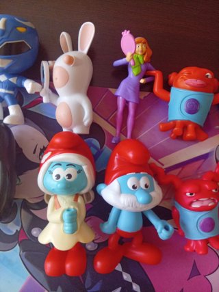 Set di action figure di Burger King e McDonald's