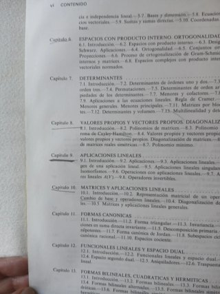 Algebra lineal