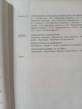 Algebra lineal