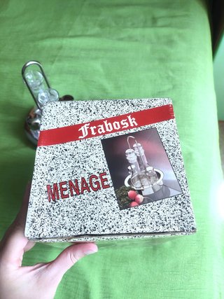 Menage Frabosk 4 pezzi – Oliera e saliera