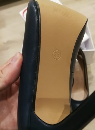 Zapatos Guess Tacon Azul Mujer Nuevos Originales