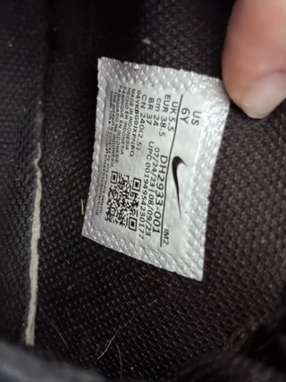 Nike Air Force 1 Botín Negro