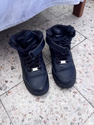 Nike Air Force 1 Botín Negro