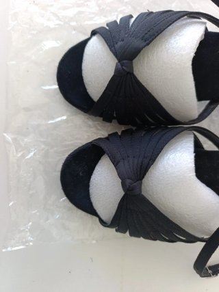 Tacones de baile salón negro
