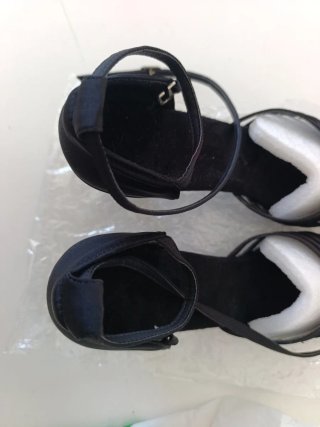 Tacones de baile salón negro