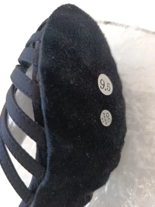 Tacones de baile salón negro