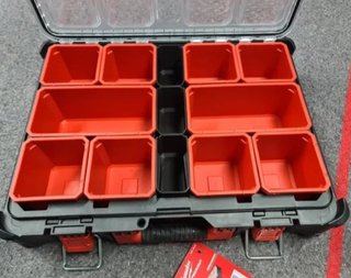 3 Cajas Milwaukee Profundas para Línea PACKOUT